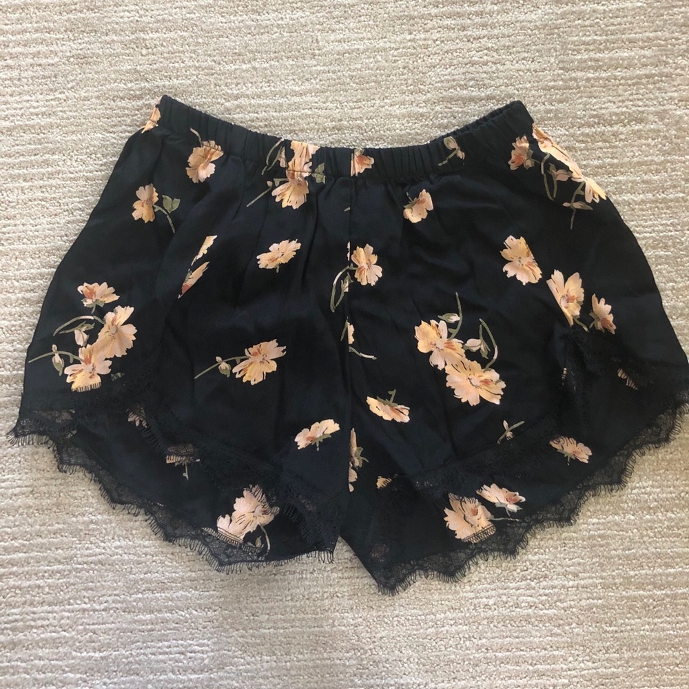 Reformation Floral Dover Shorts